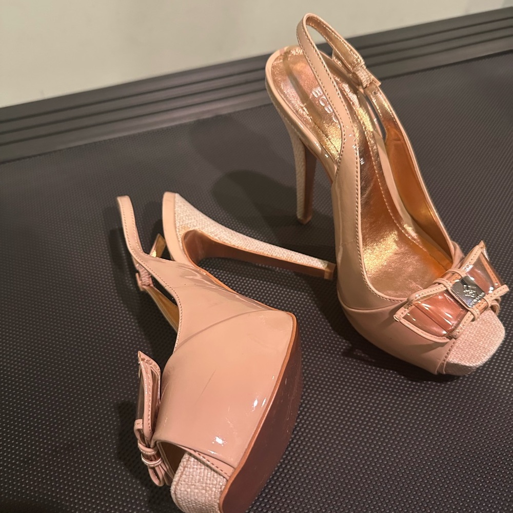 Bcbgeneration Blush Slingback Heels - image 4